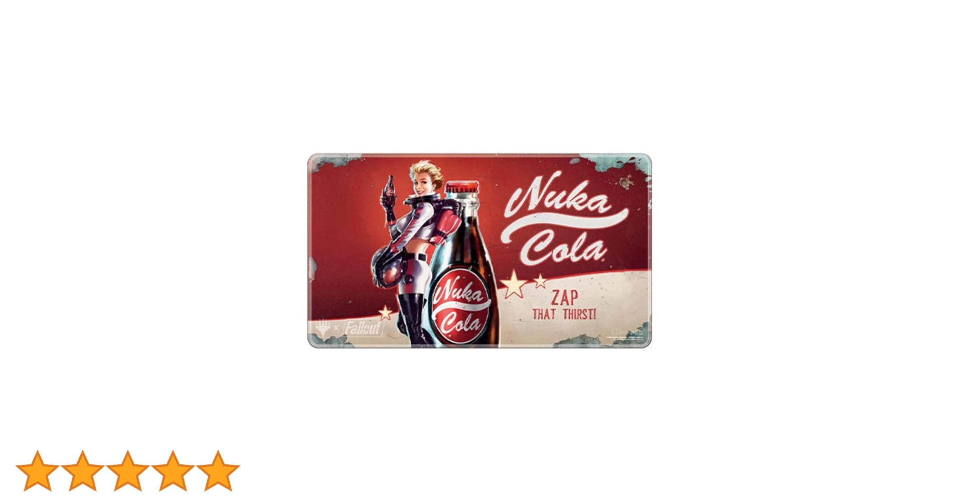 Fallout ultrapro プレイマット ヌカコーラ mtg B Amazon.com: Ultra PRO - Fallout Playmat -Tarmogoyf - for
